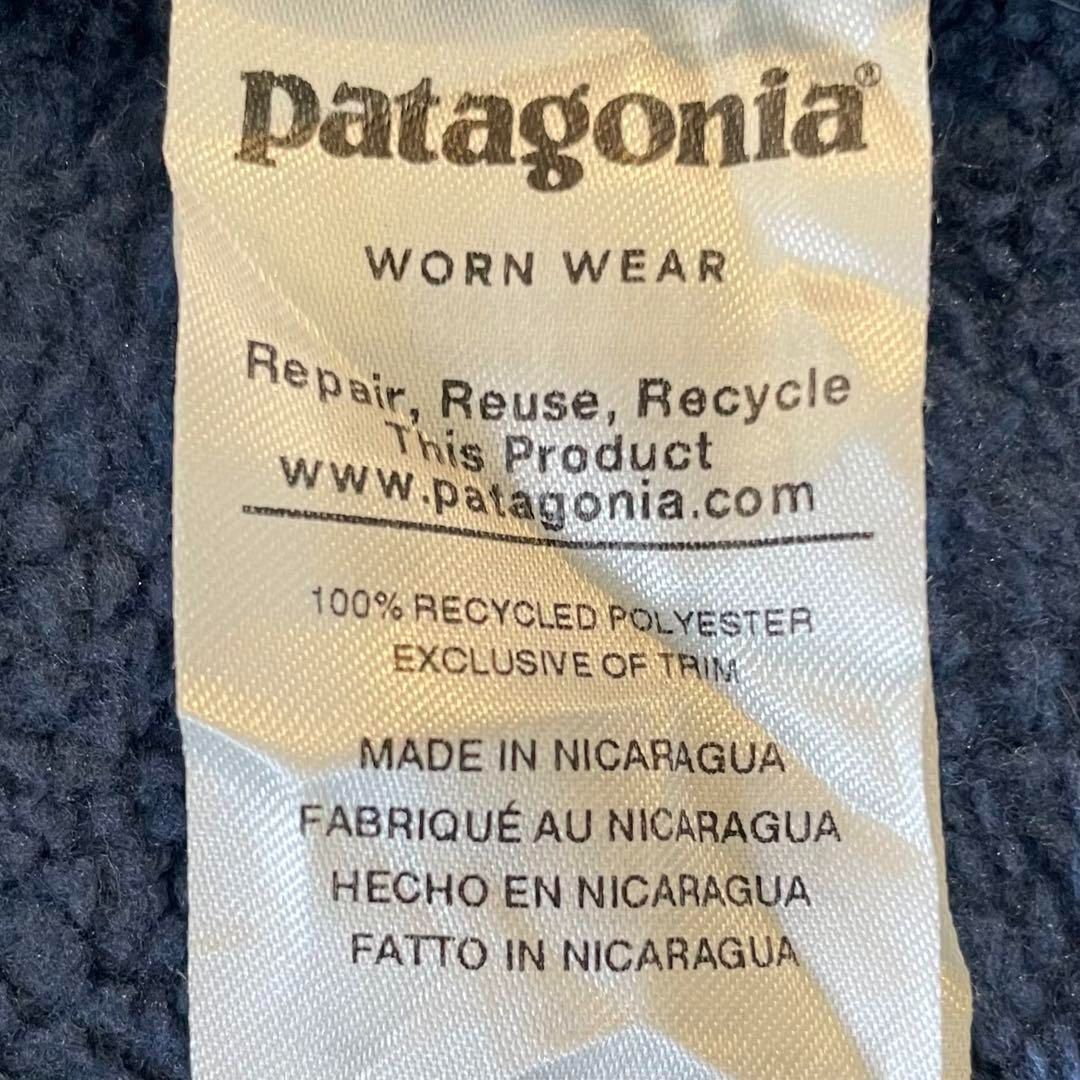 t1354 海外古着 patagonia パタゴニア シンチラ ハーフボタン 胸
