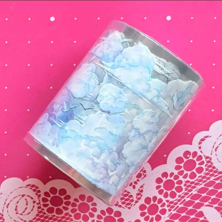 贝壳光 云梦浮游 6cm×5m 100cm|loop 海外マスキングテープ