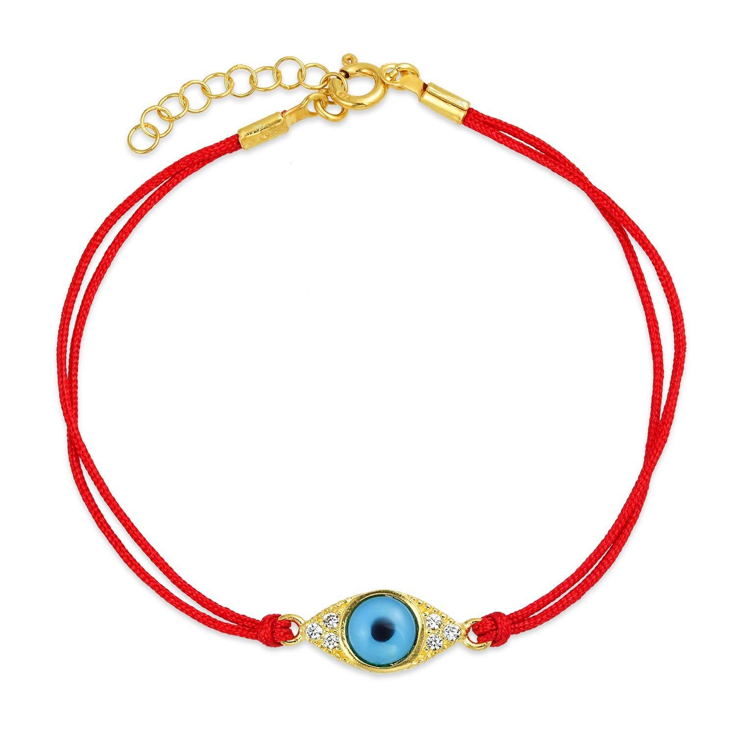 Bling Jewelry] 「保護と幸運のお守り、トルコ製透明ガラスビーズの 