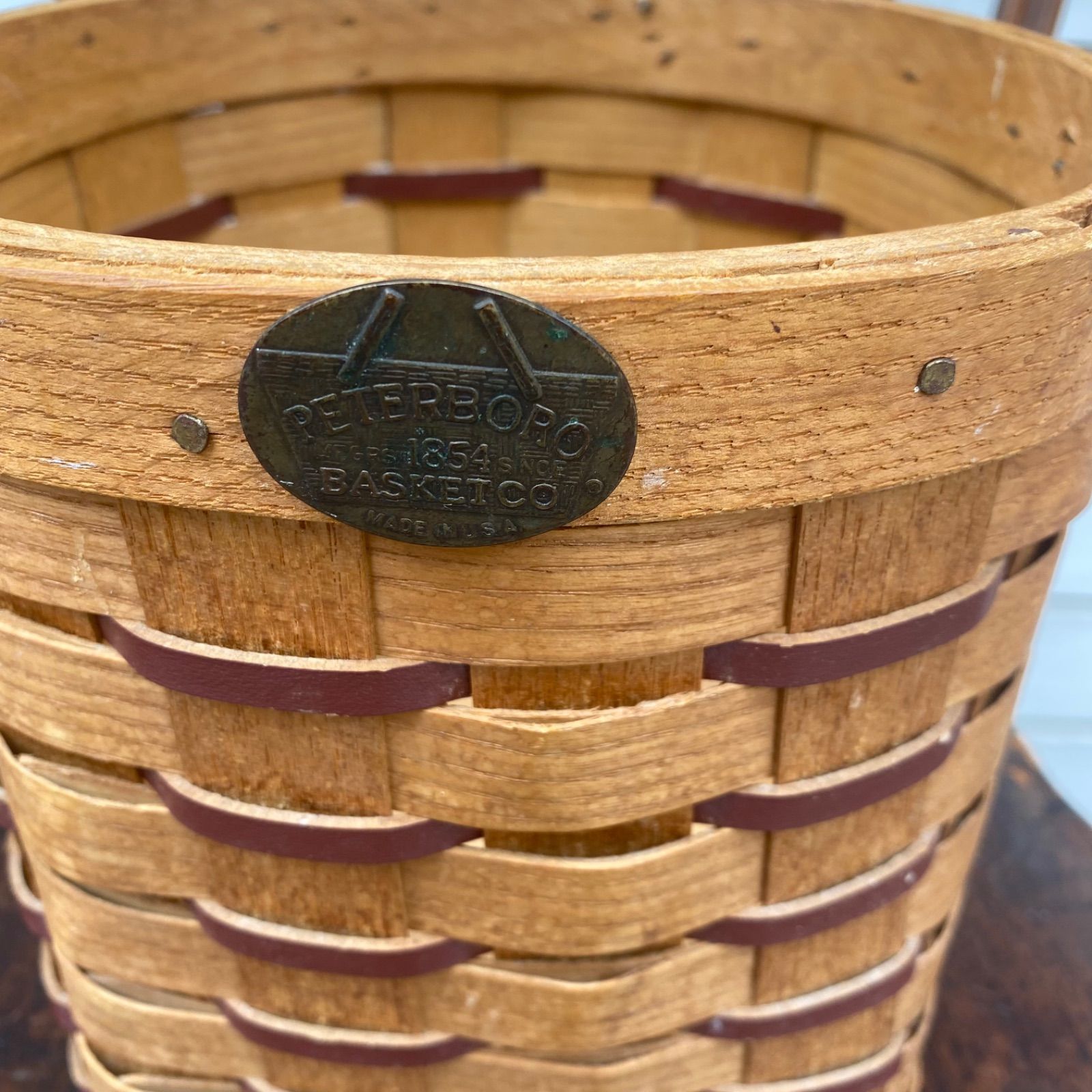 Peterboro バスケット　ヴィンテージ　アメリカ　ピーターボロ　籠 ピーターボロ / Peterboro Basket Co. | Basic Deluxe Picnic