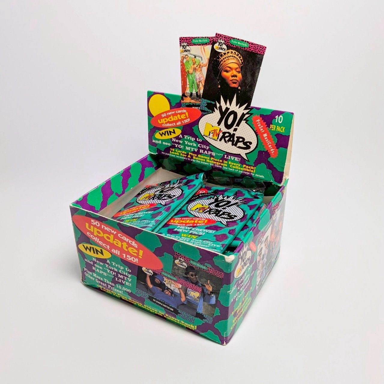 ☆送料無料！☆ 1991年製 【 YO! MTV RAPS SERIES 2 】トレーディング