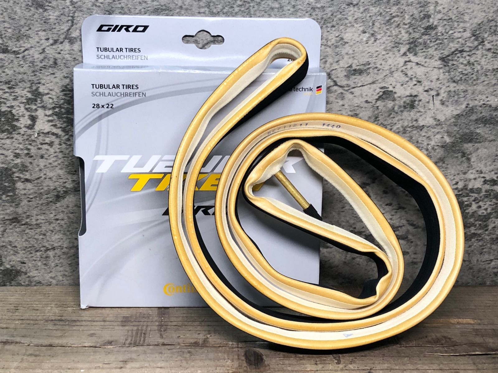 新品未開封2本Continental Giro チューブラータイヤ 28×22 コンチネンタル GIRO ジロ チューブラー タイヤ 28x22mm 700C 28