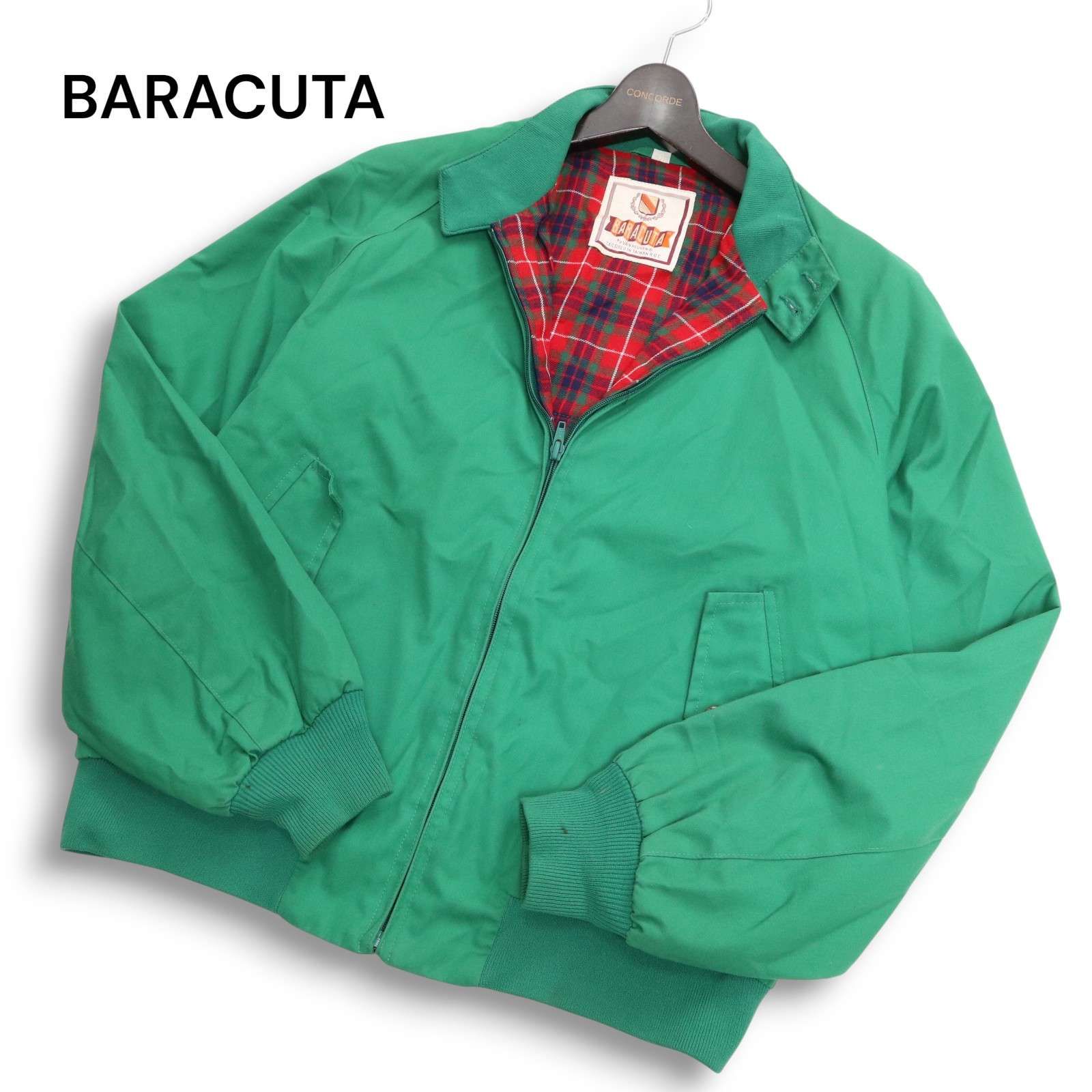 80s☆ BARACUTA バラクータ 台湾製☆ G9 裏チェック柄 ハリントン 