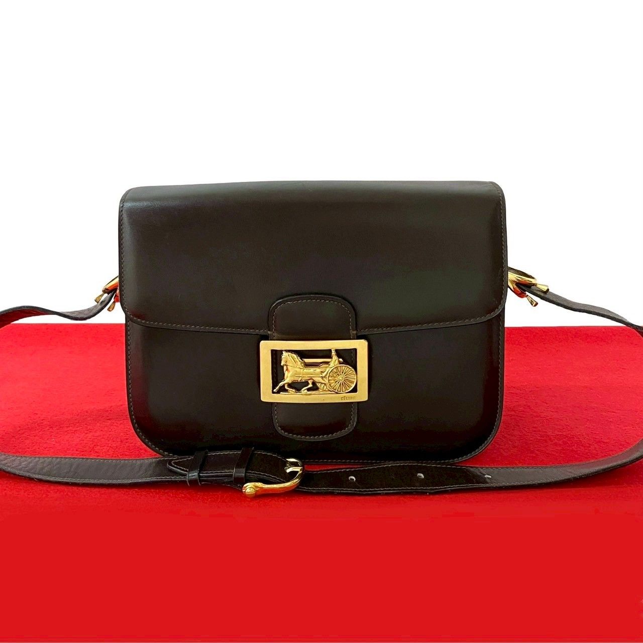 ✨CELINE✨セリーヌ✨馬車金具✨レザー✨ショルダーバッグ✨ CELINE セリーヌ/ブランドバッグ・小物｜WonderREX-ONLINE 公式通販サイト