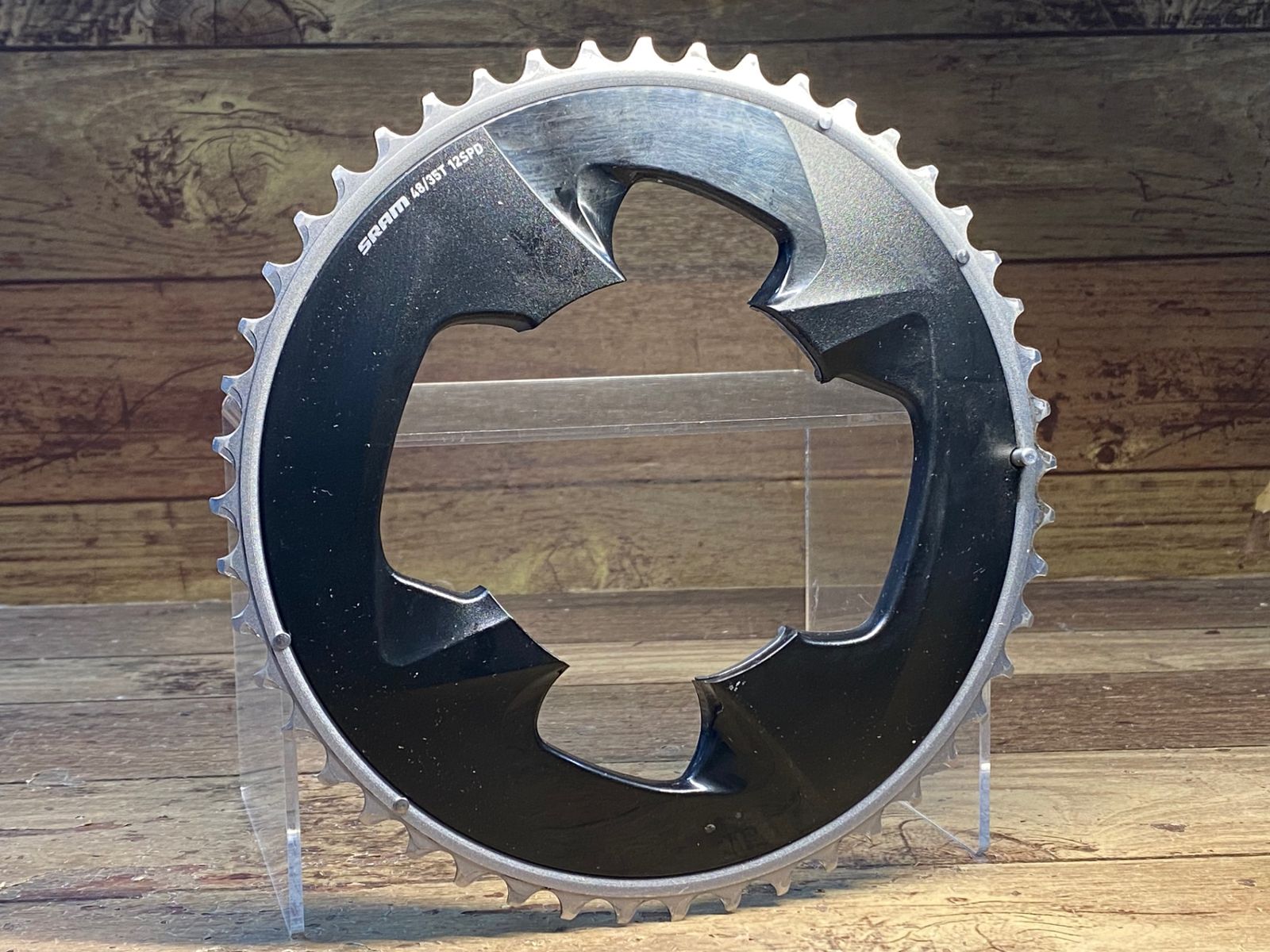HY300 スラム SRAM フォース FORCE 12s 48T チェーンカバー割れあり 