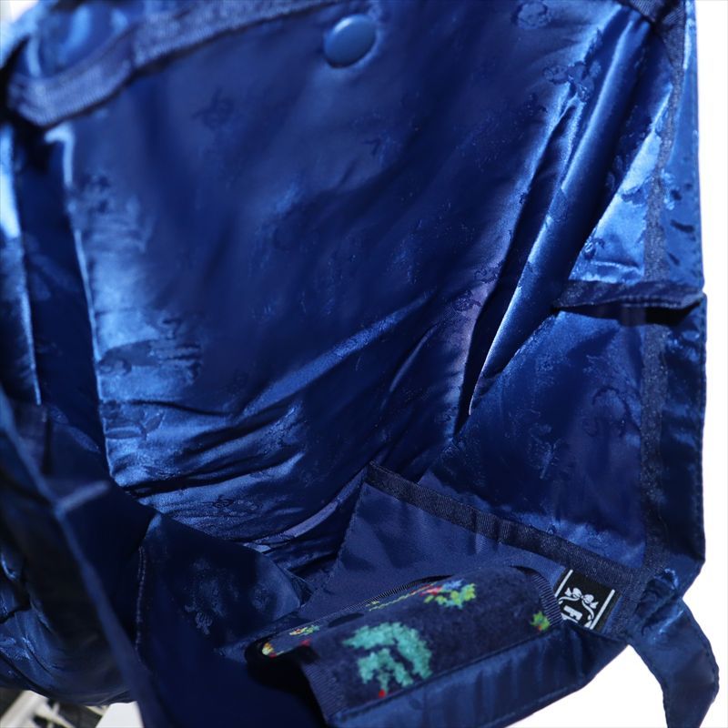 フェイラー　折りたたみエコバッグ　ジャガード　ネイビー フェイラー ハイジジャガード エコバッグ ネイビー （新品 未