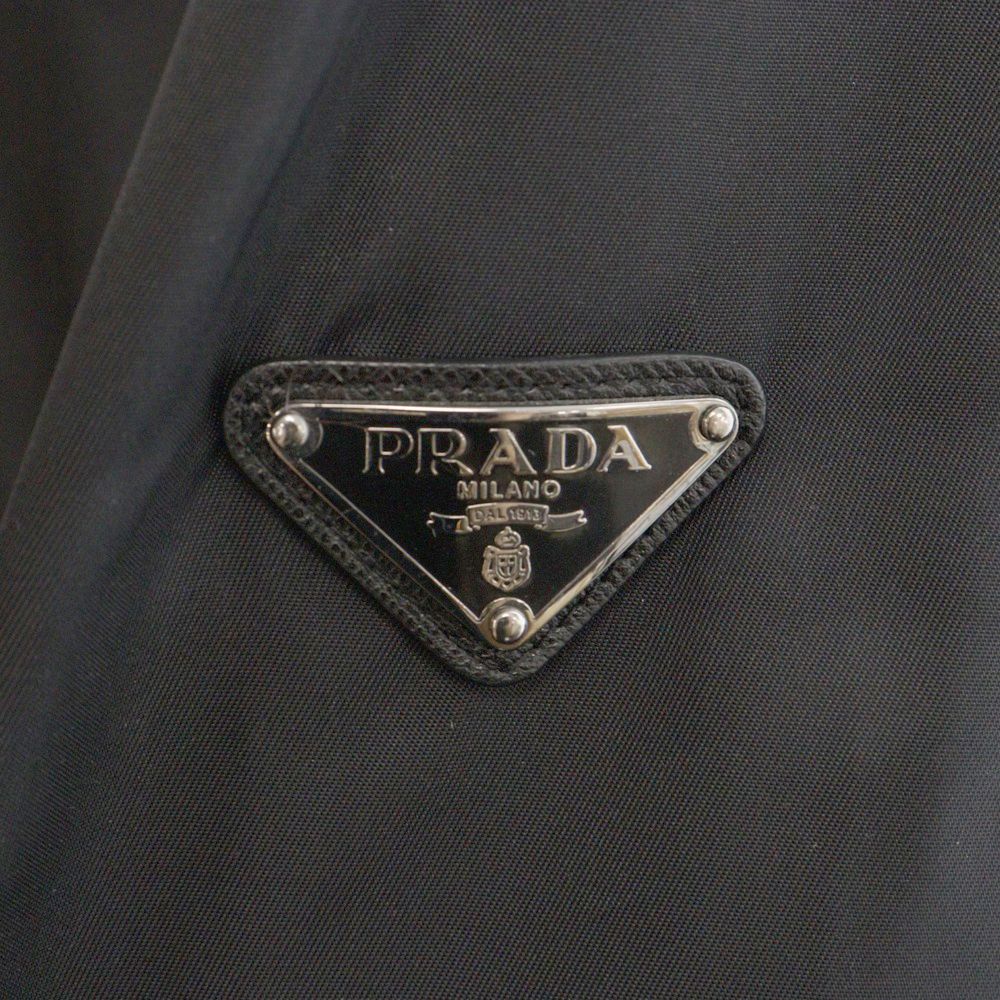 PRADA プラダ MA-1 ナイロンジャケット トライアングルロゴ ブラック 楽天市場】極美品 PRADA プラダ MA-1 ナイロンジャケット