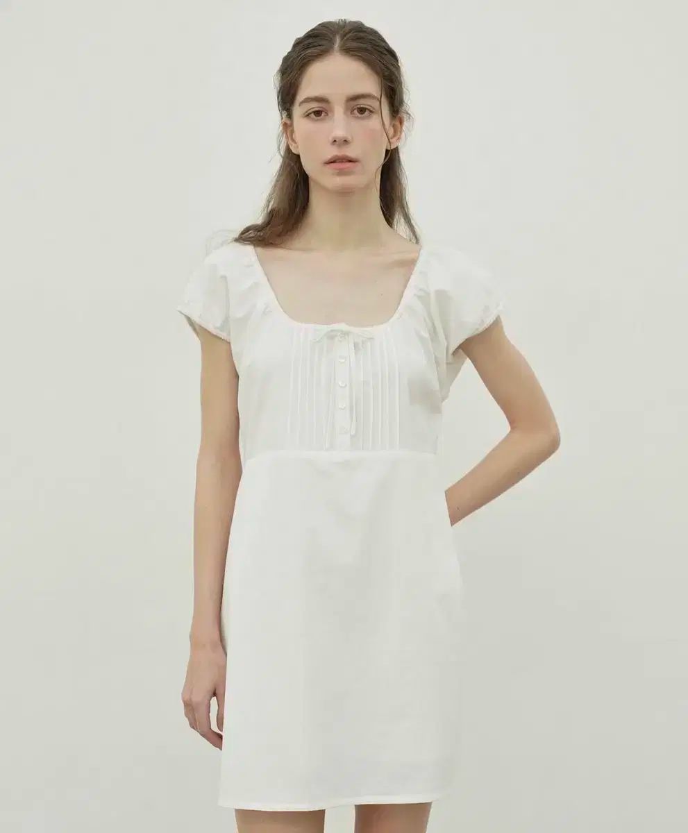 L AMOURE オリビア ワンピース olivia pintuck dress
