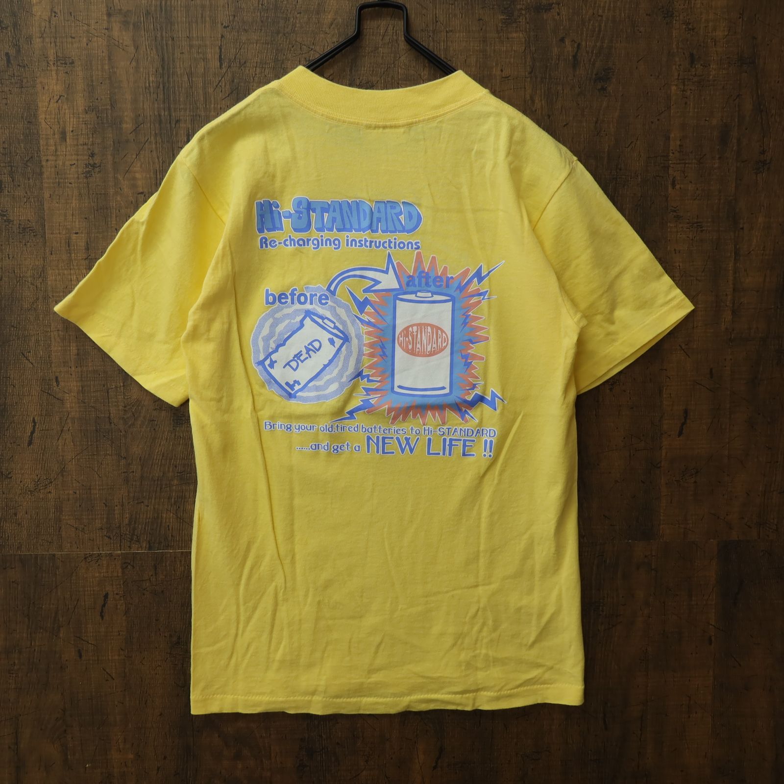 90s Vintage US古着☆希少 Hi-STANDARD ハイスタンダード 半袖Tシャツ バンド SIZE S - メルカリ