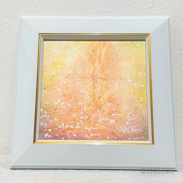 抽象画パステル