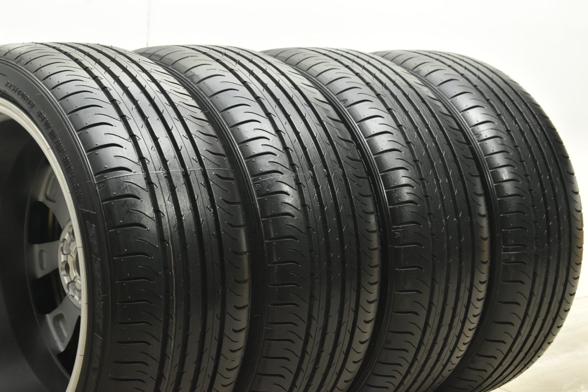 バリ溝 美品】トヨタ カローラスポーツ 純正 18in 8J +40 PCD100