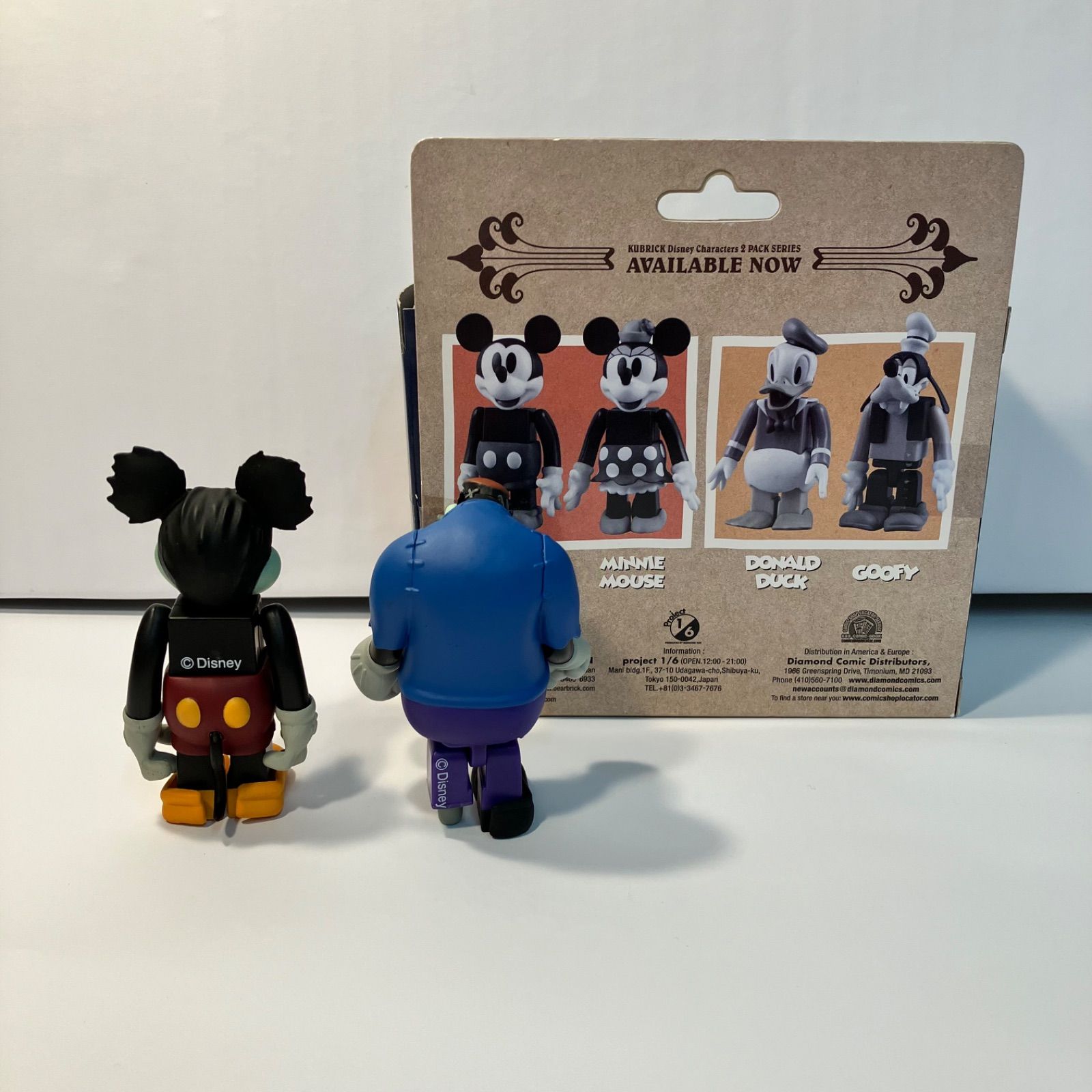 瀬戸店】キューブリック ミッキーマウス＆ジュリアス ランナウェイ