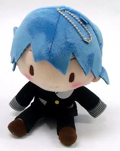ぬいぐるみ　KAITO ふわふわぬいぐるみ”ミク＆MEIKO＆KAITO”制服Ver. 「VOCALOID」 中古】ぬいぐるみ KAITO ふわふわぬいぐるみ”ミク＆MEIKO＆KAITO