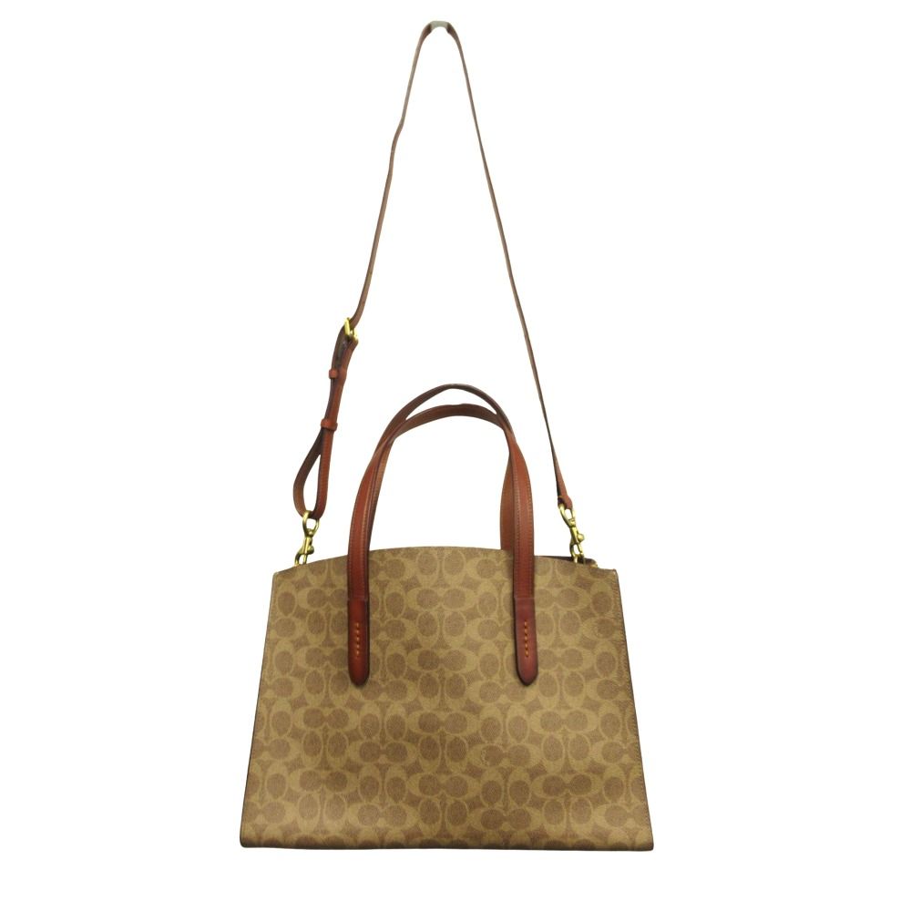 ✨新品✨ COACH コーチ チャーリー 2way ショルダーバッグ トート COACH (未使用展示品)コーチ チャーリー 2Way ショルダーバッグ