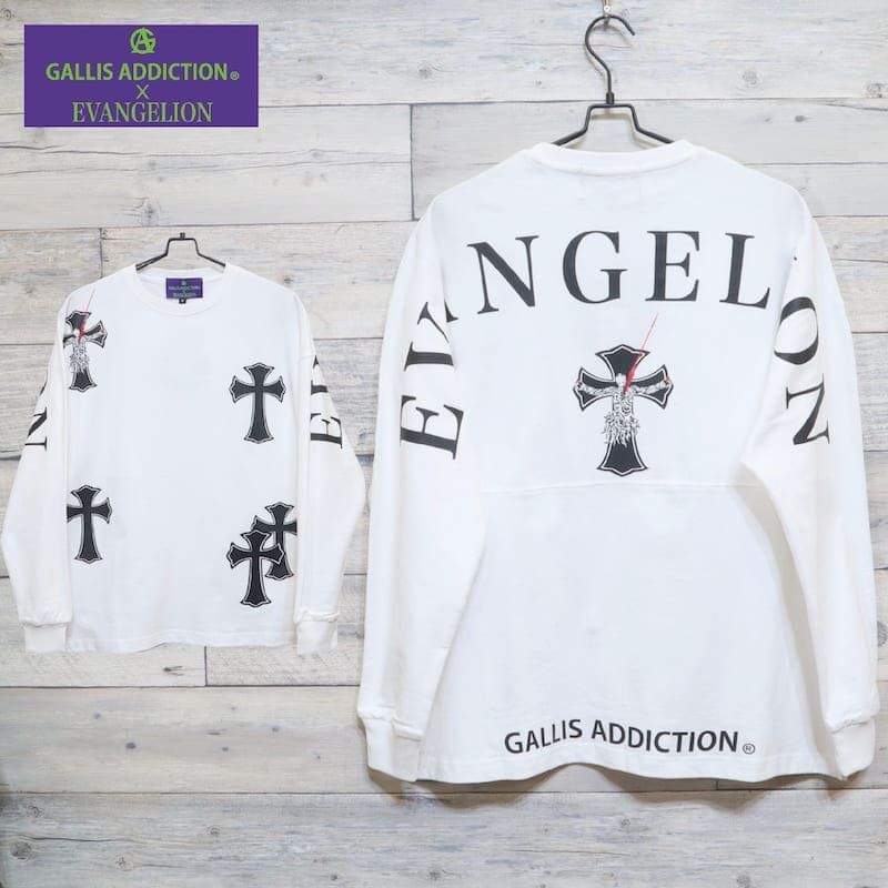 新品 メンズ 新世紀エヴァンゲリオン EVANGELION GALLIS ADDICTION