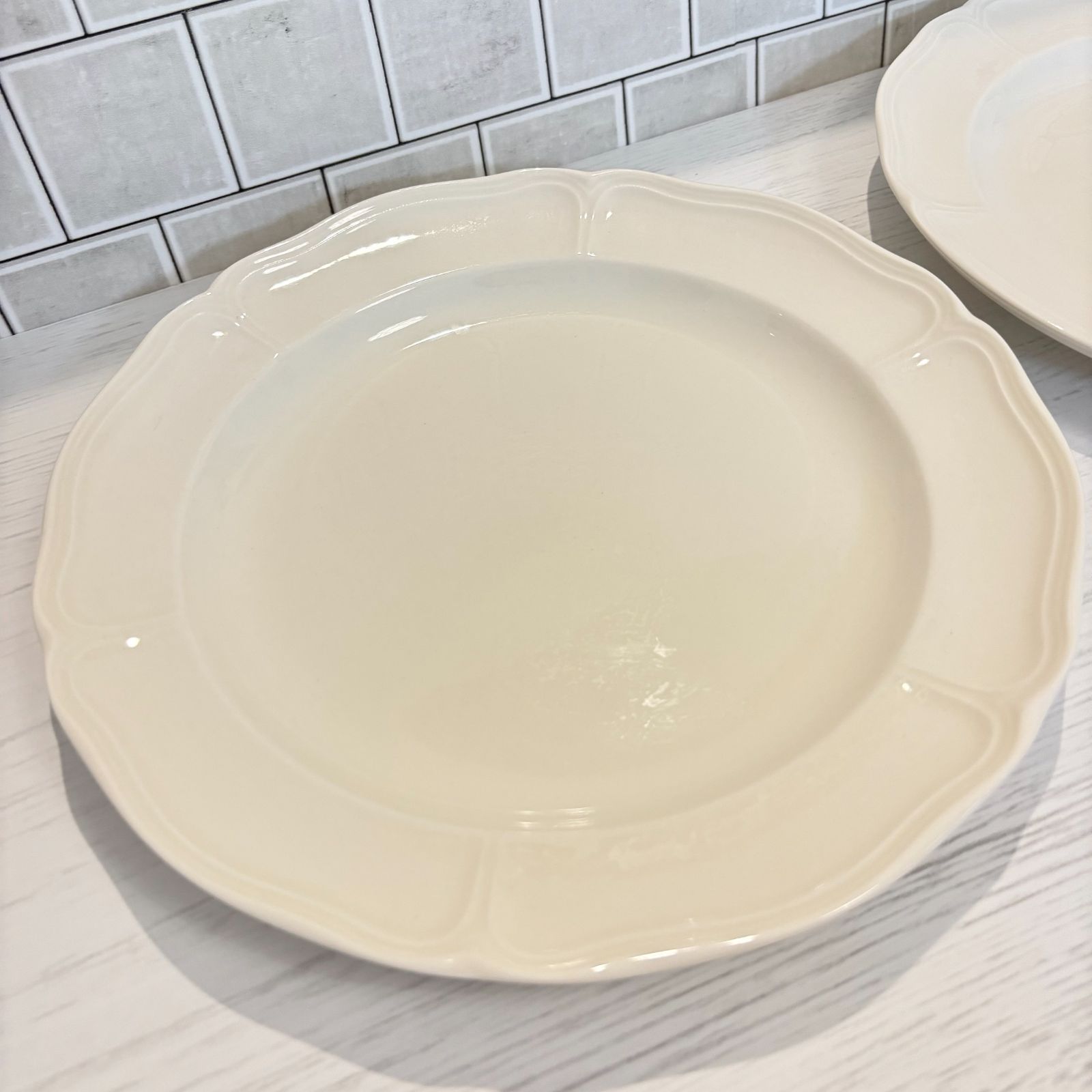 ウェジウッド クイーンズ プレーンプレート Wedgwood Queen's Plain