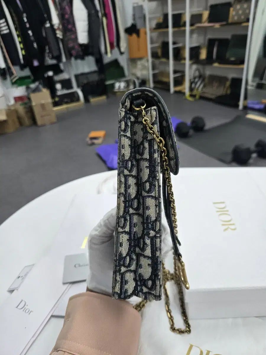 A級コンディション Dior オブリーク フォンホルダーバッグ DECORATOM_COM_BR