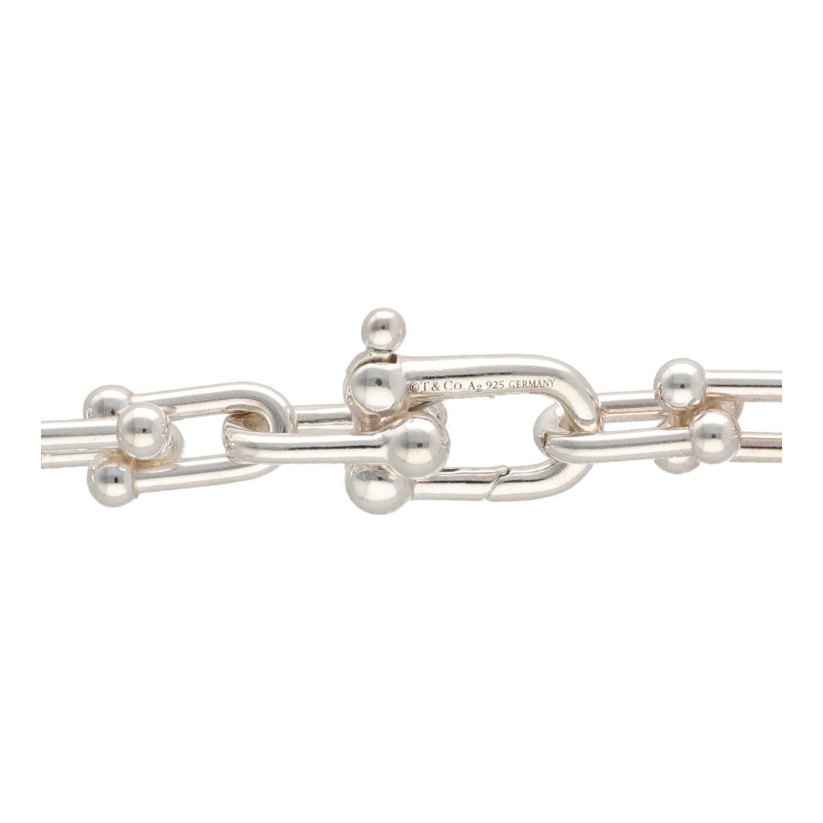 中古】 Tiffany ＆ Co. ティファニー ハードウェア リンク ネックレス