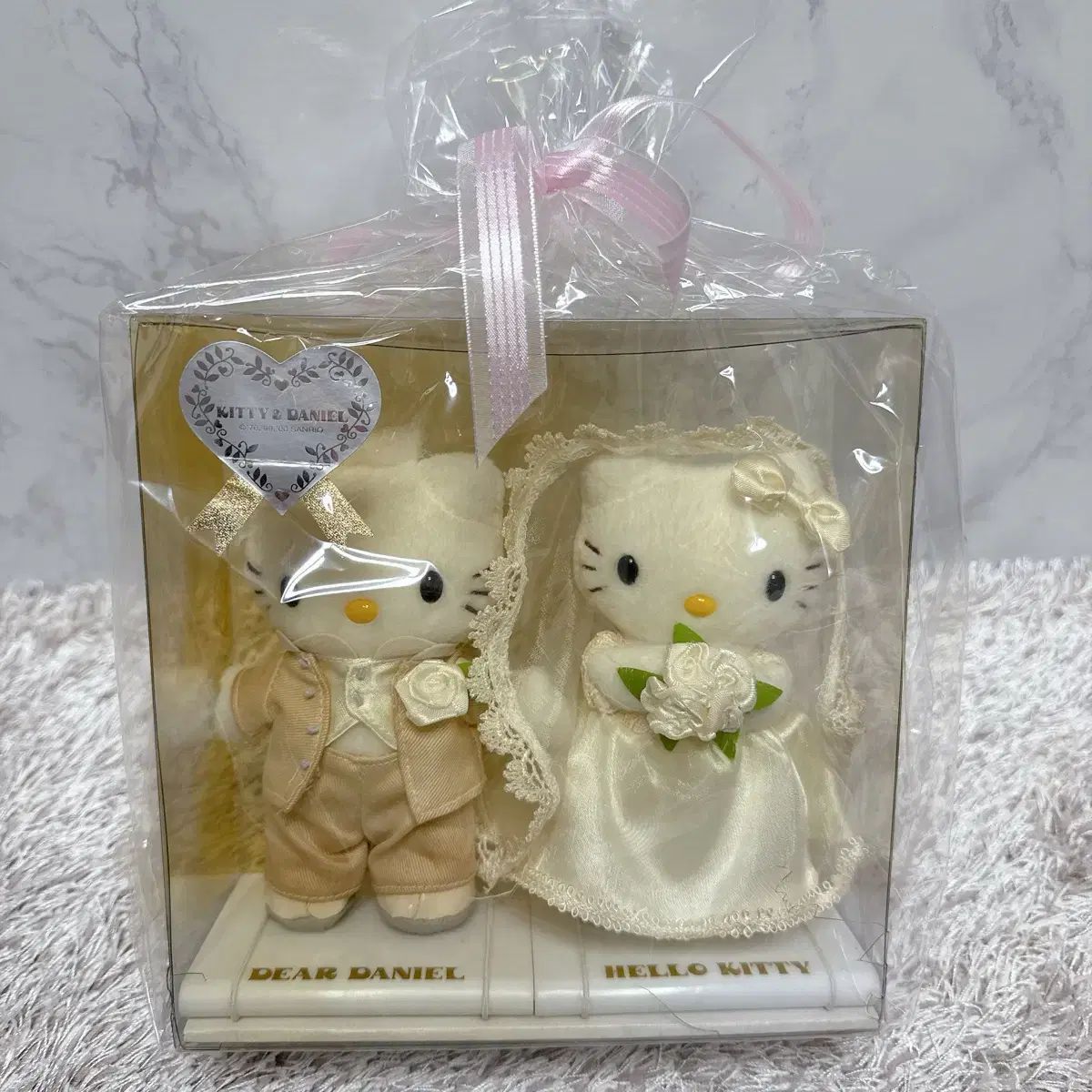 サンリオ　キティ　ダニエル　ウエディング　新郎新婦　ぬいぐるみ　セット ハローキティ 新郎新婦 ぬいぐるみセット ハローキティ キティ