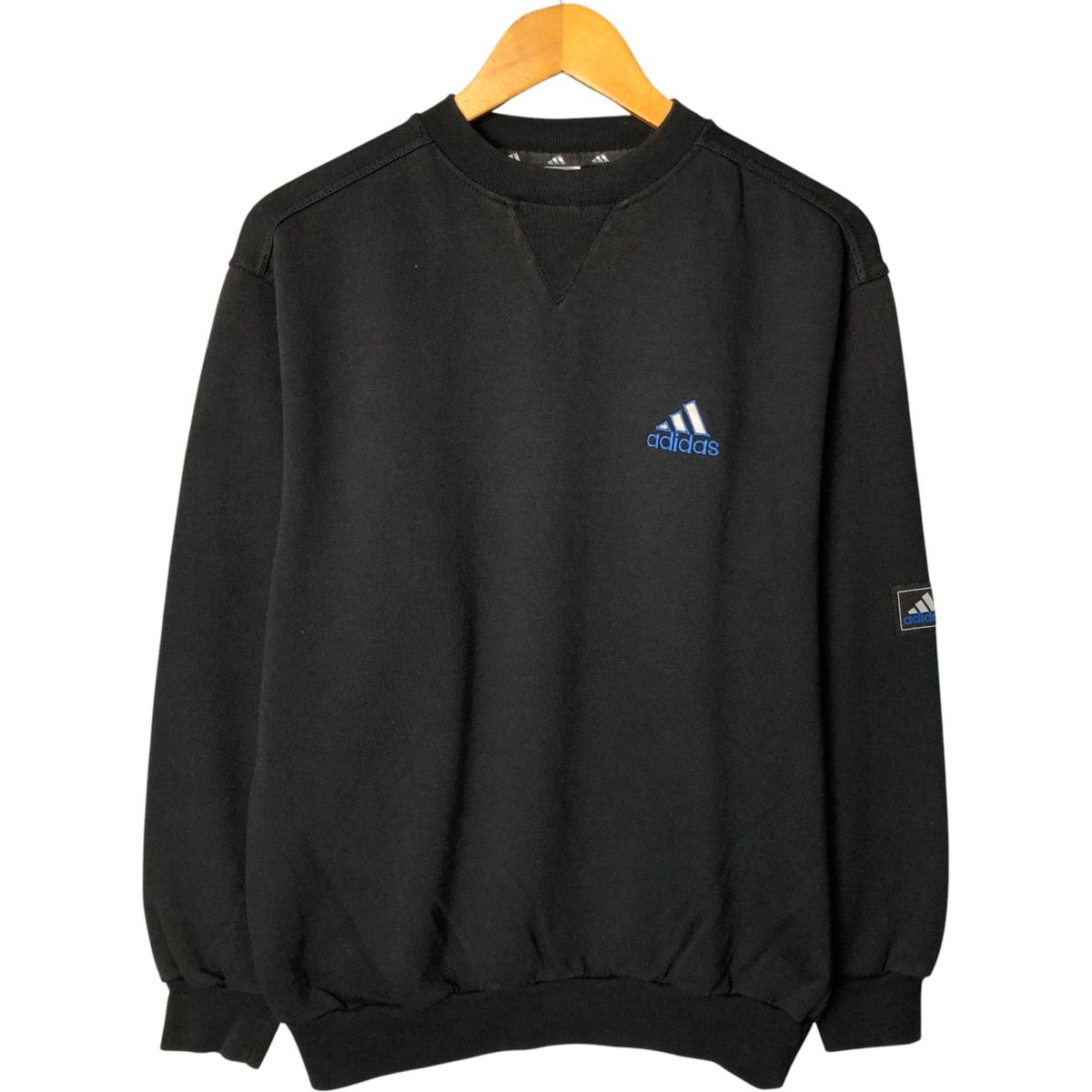 古着 80~90年代 アディダス adidas ワンポイントロゴスウェットシャツ 