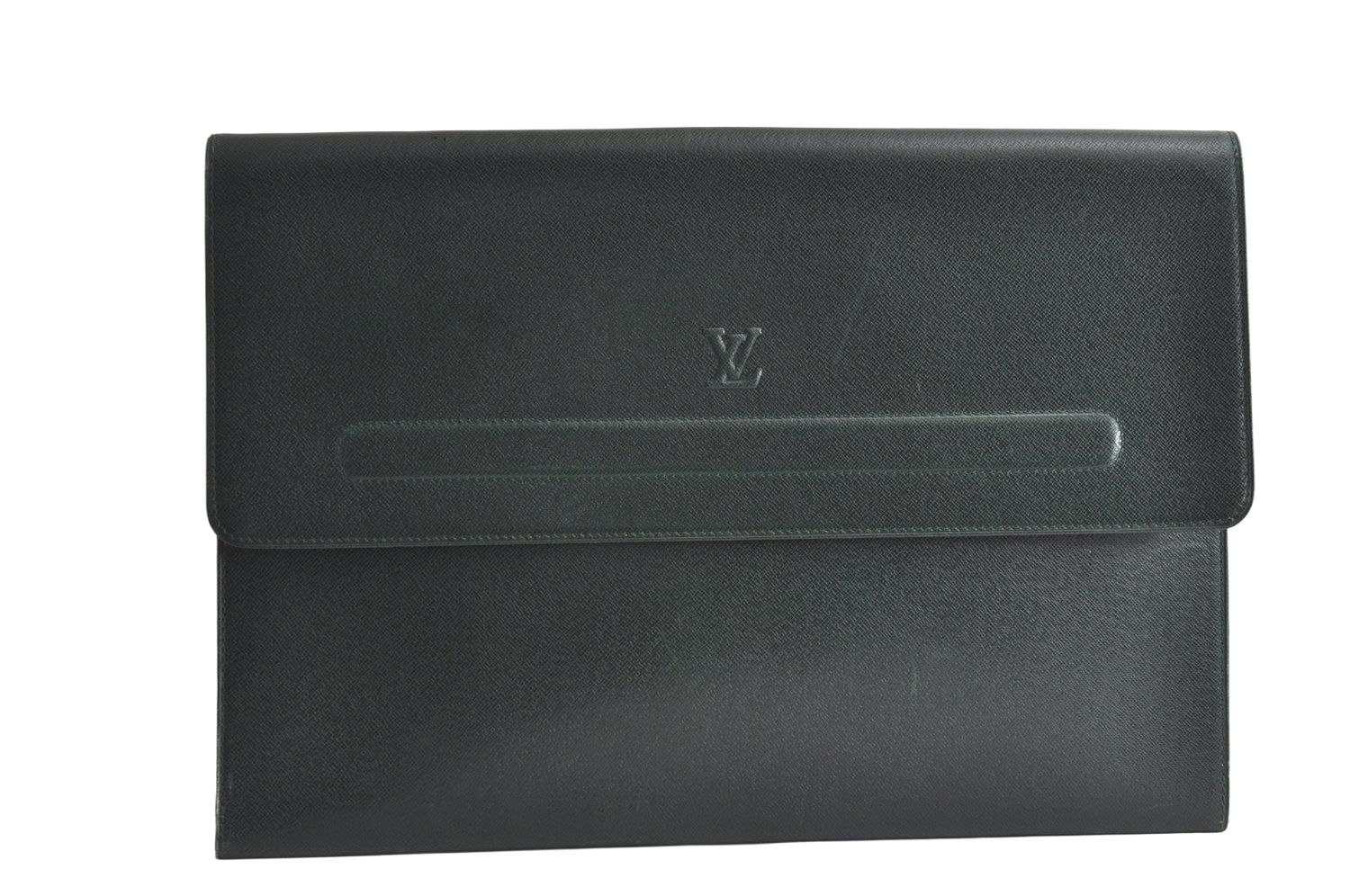 LOUIS VUITTON ルイヴィトン タイガ ポッシュ パピエ 書類 ケース グリーン M64338 LV 2757N