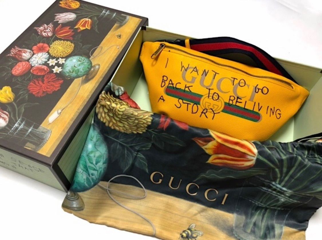 早い者勝ち 超 カラー GUCCI × Coco Capitan 2017AW グッチ × ココキャピタン ベルトバッグ ボディバッグ