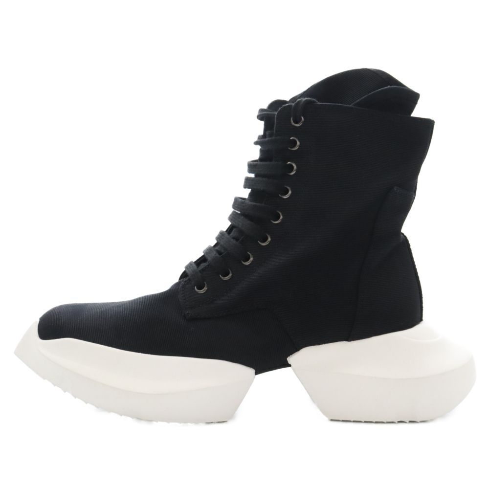 DRKSHDW ダークシャドウ ARMY BOOTS DU02A3830 ハイカットスニーカー ブラック DRKSHDW (ダークシャドウ) ARMY BOOTS DU02A3830 ハイカットスニーカー