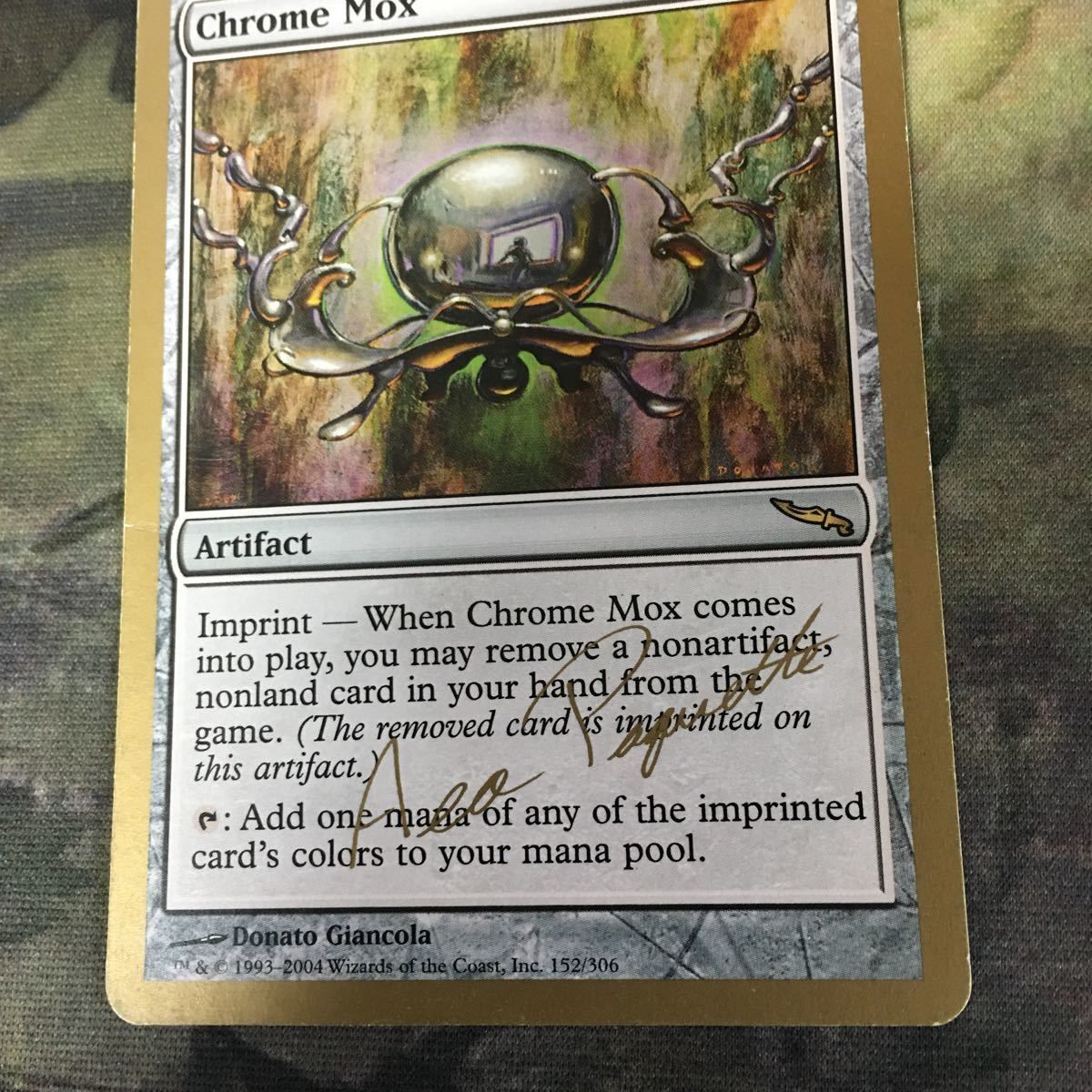 kw1 78 金属モックス 金枠 Chrome Mox WC04 Aeo Paquette EN