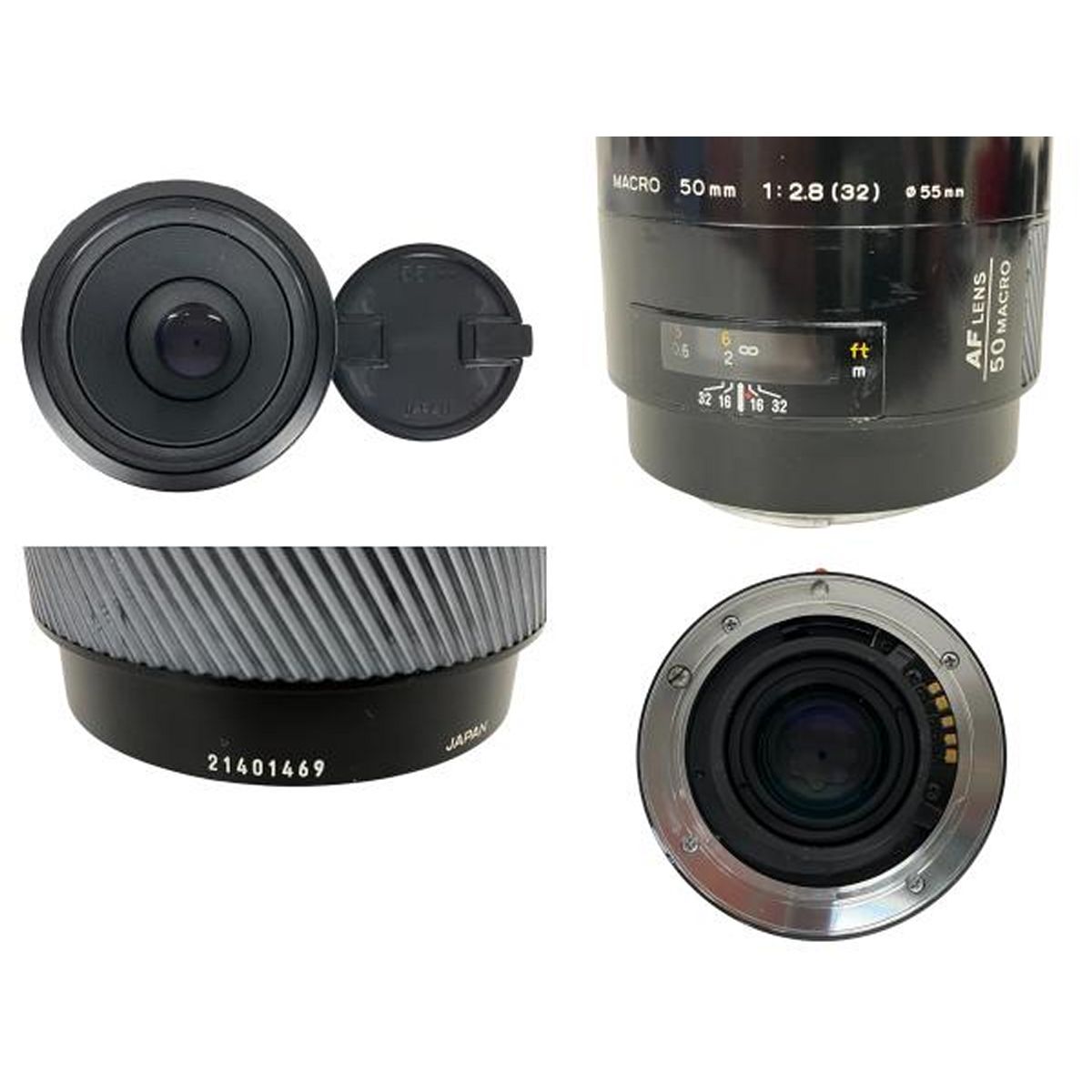 MINOLTA AF ZOOM 24-50mm(22) φ55mm ほか ミノルタ レンズ 計8点セット