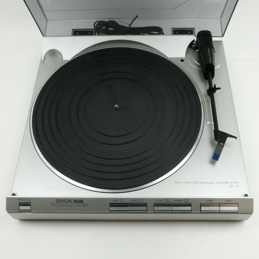 DENON】デノン レコードプレーヤー クォーツロックDD フルオート 