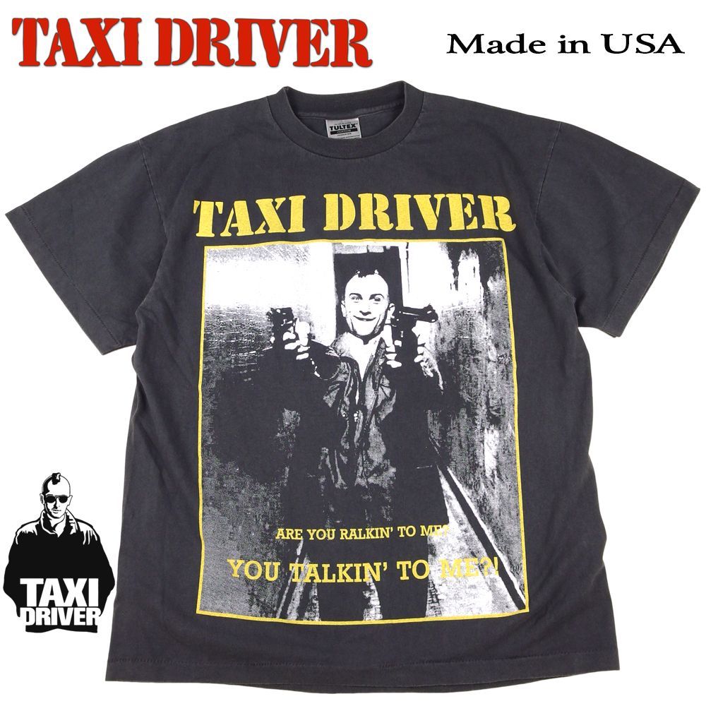 レア！珍品 TAXI DRIVER Tシャツ 野村訓市 デニーロ ムービーT 野村訓市】 Tシャツ Taxi Driver Movie Tee 90's