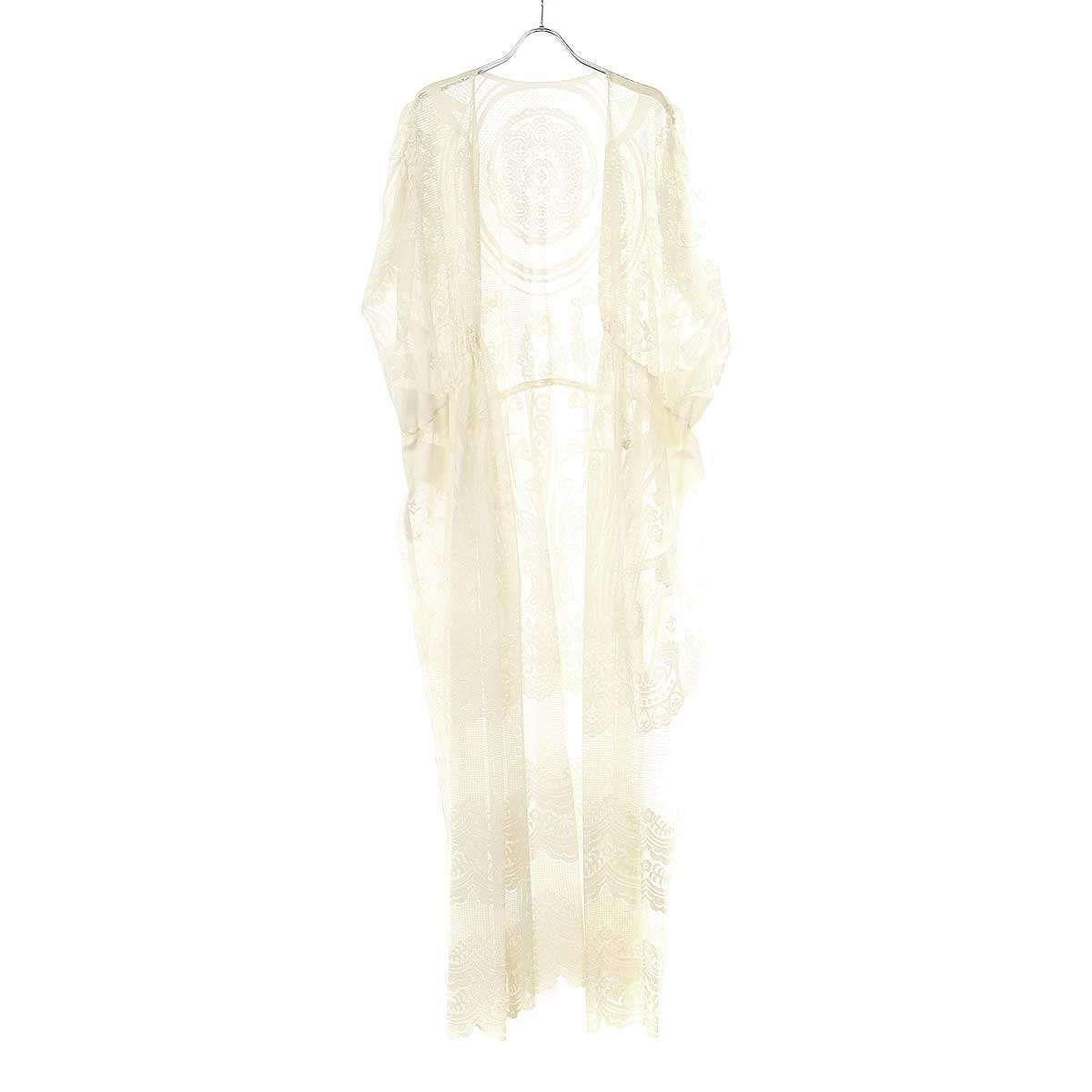 mame Curtain Lace Drawstring Waist Coat