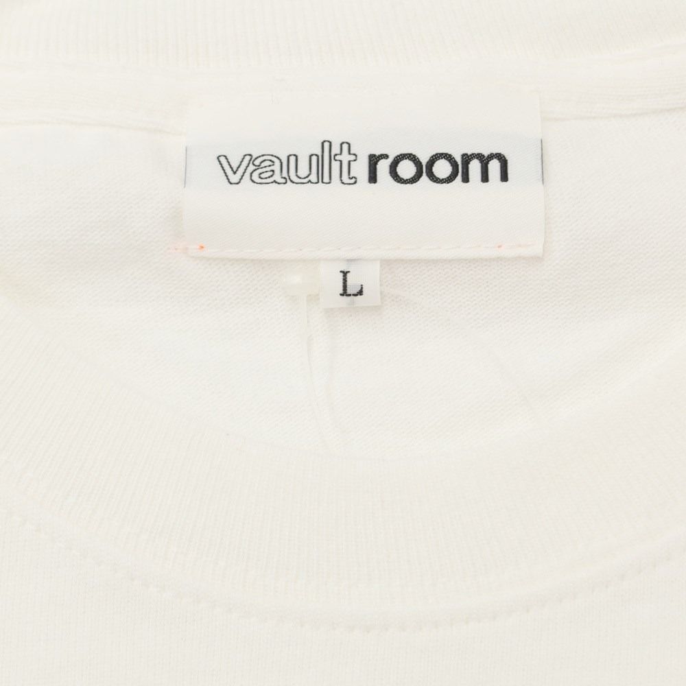 VAULTROOM AIM TEE WHITE Mサイズ 中古】ボルトルーム vaultroom AIM TEE コットン クルーネック