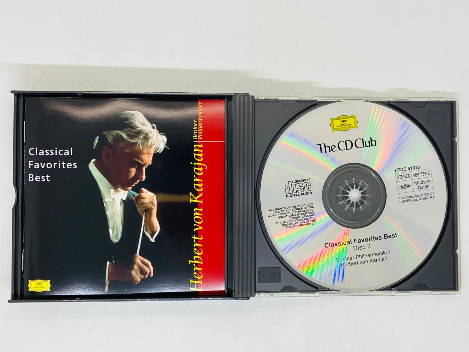 2CD CLASSICAL FAVORITES BEST KARAJAN / BERLINER カラヤン
