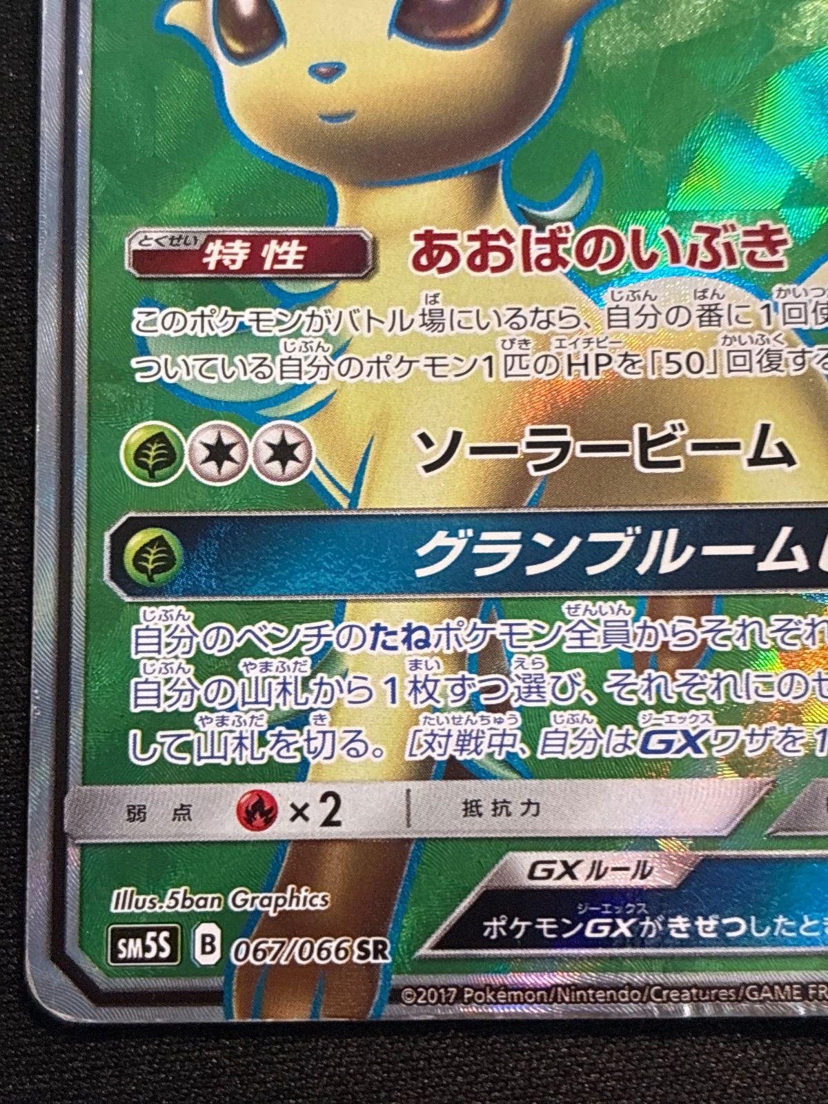 リーフィアGX SR 067/066 SM5S Leafeon - メルカリ