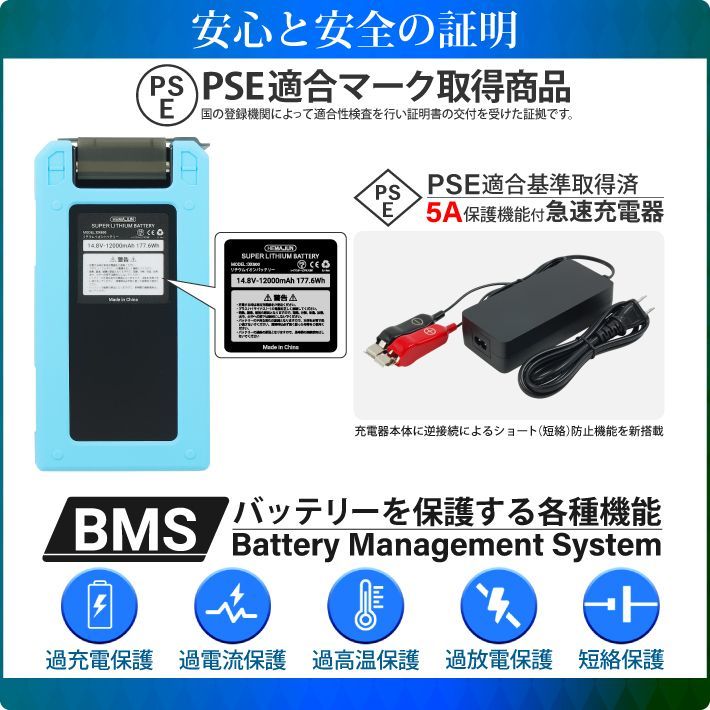 5.0A急速充電器