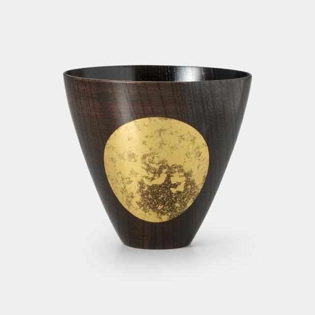 カップ】おぼろ月 漆 (L) | 金沢箔 | 箔一 オンライン