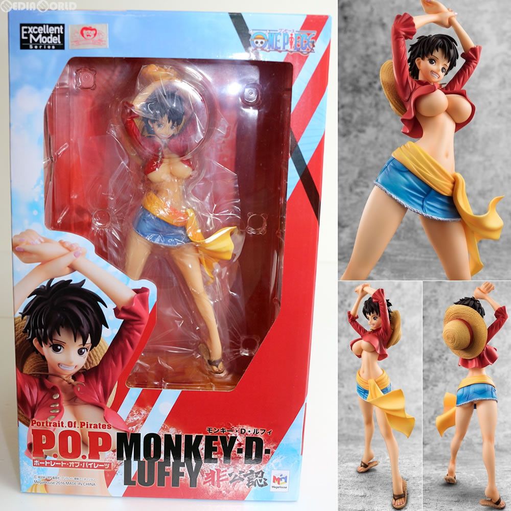 オンラインショップ限定 Portrait.Of.Pirates P.O.P I.R.O モンキー・D・ルフィ ONE PIECE(ワンピース) 1/8 完成品 フィギュア  メガハウス