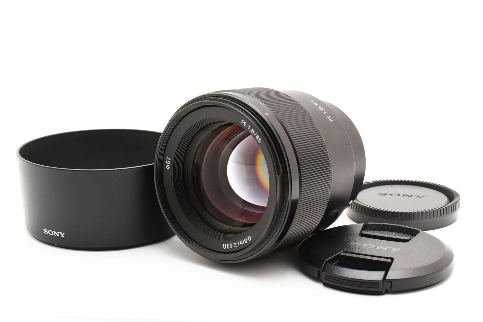 SONY SEL85F18 Eマウント 85mm ケース付き 専用】SONY Eマウント 85mm