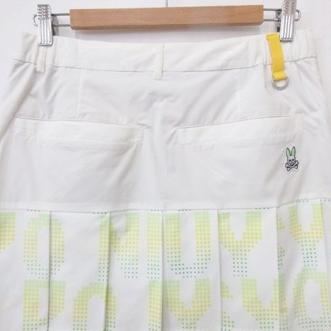 【美品】PSYCHO BUNNY サイコバニー ストレッチスカート ロゴ ゴルフ GOLF][WOMEN]2WAYストレッチ スカート｜Psycho Bunny｜サイコ