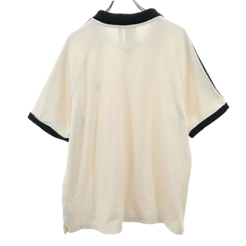 アディダス トレフォイルロゴ 半袖 ワッフル ポロシャツ 3XL