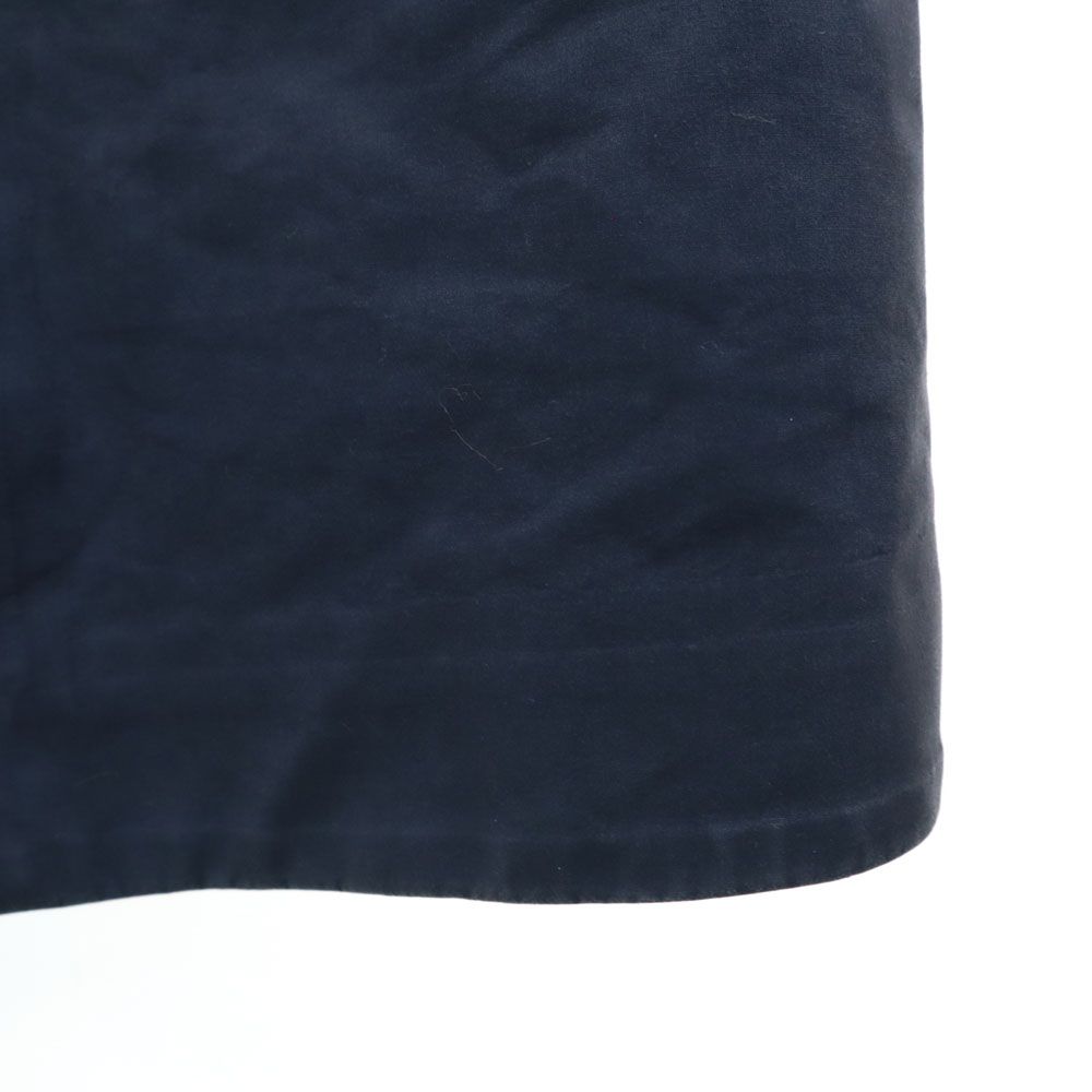 モノビ イタリア製 ステンカラーコート M ネイビー MONOBI メンズ