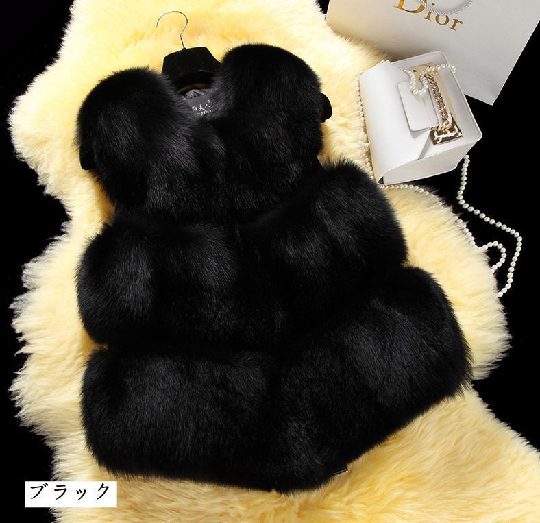  ファーベスト レディースファーコート フェイクファー ファージャケット ボア ジレ ショート ショートベスト コート アウター ノースリーブ 大きいサイズ 秋冬 トップス もこもこ ふわふわ カジュアル 上品 jiashipc 03 DZ 30 ベスト ジレ ベスト ジレ ビスチェ