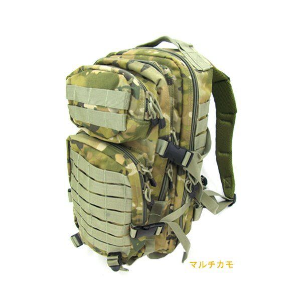 米軍 防水 突撃部隊 多機能リュックサック NVBR037YN マルチ カモ 迷彩 レプリカ