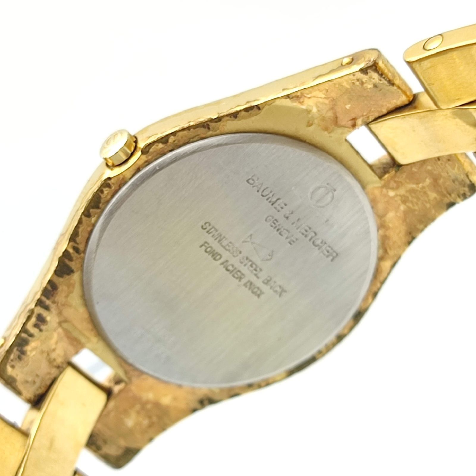 BAUME&MERCIER ボーム＆メルシエ 5151 クォーツ SS ゴールド - メルカリ