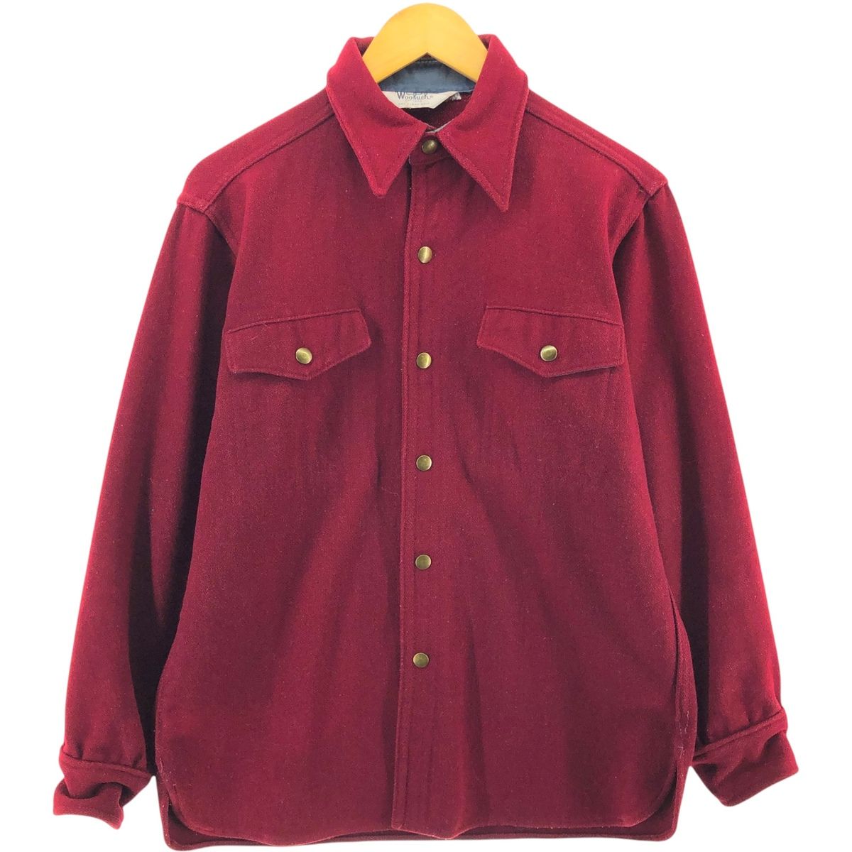 古着 70年代 ウールリッチ WOOLRICH ウールシャツ メンズM相当 ヴィンテージ/eaa512806
