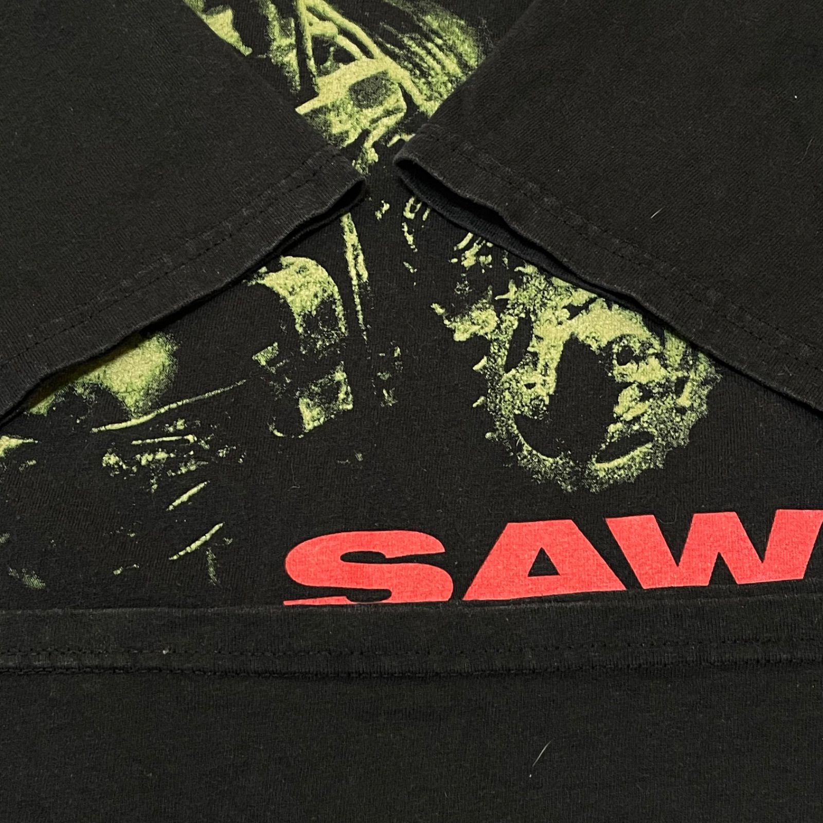00s Saw Movie Shirt ソウ ホラー ムービー 映画 Tシャツ - メルカリ