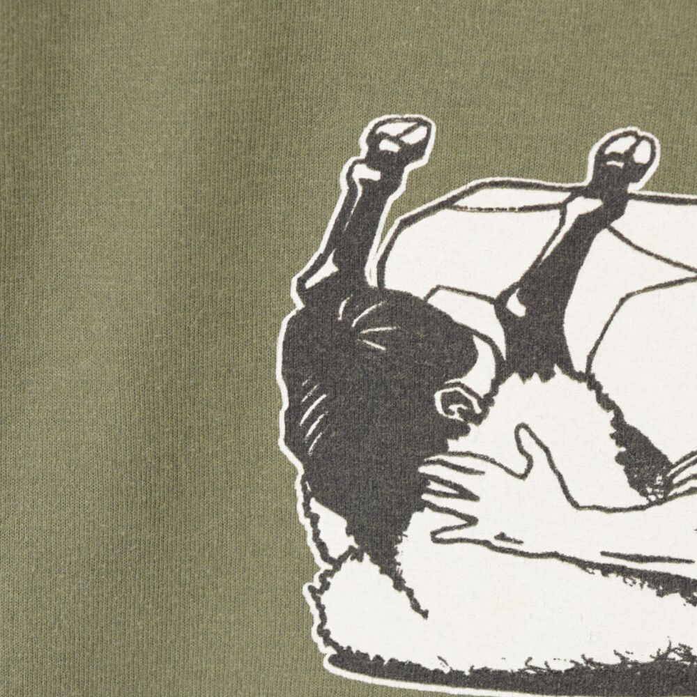 VINTAGE (ヴィンテージ) 90S NOFX Eating Lamb Tour T-shirt ヴィンテージ ノーエフエックス イーティング  ラム ツアー 半袖Tシャツ グリーン