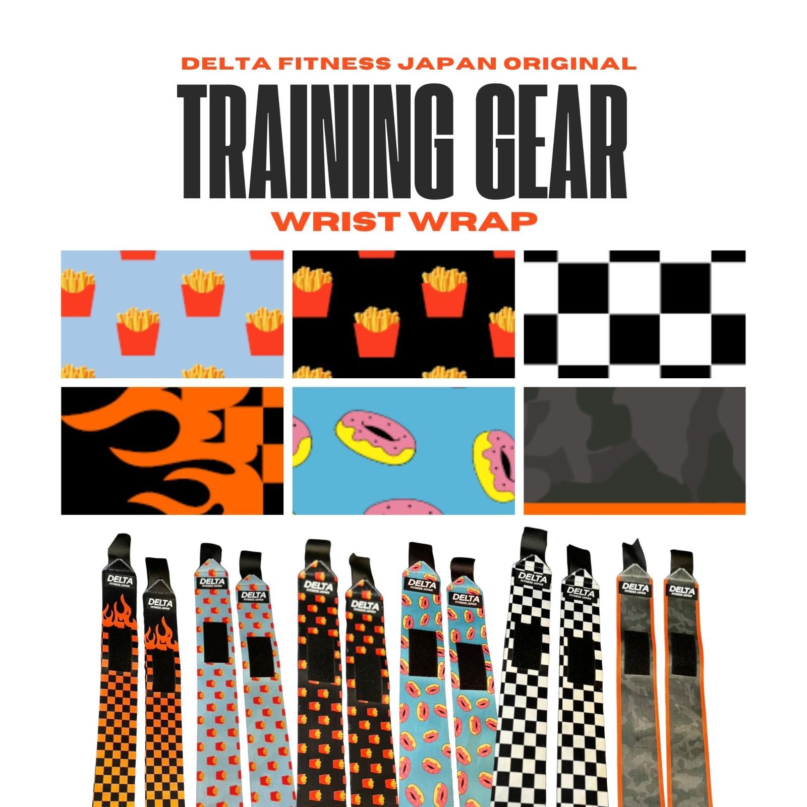 DELTA FITNESS リストラップ　デルタフィットネス 新品 DELTA FITNESS オリジナル リストラップ V3 - メルカリ