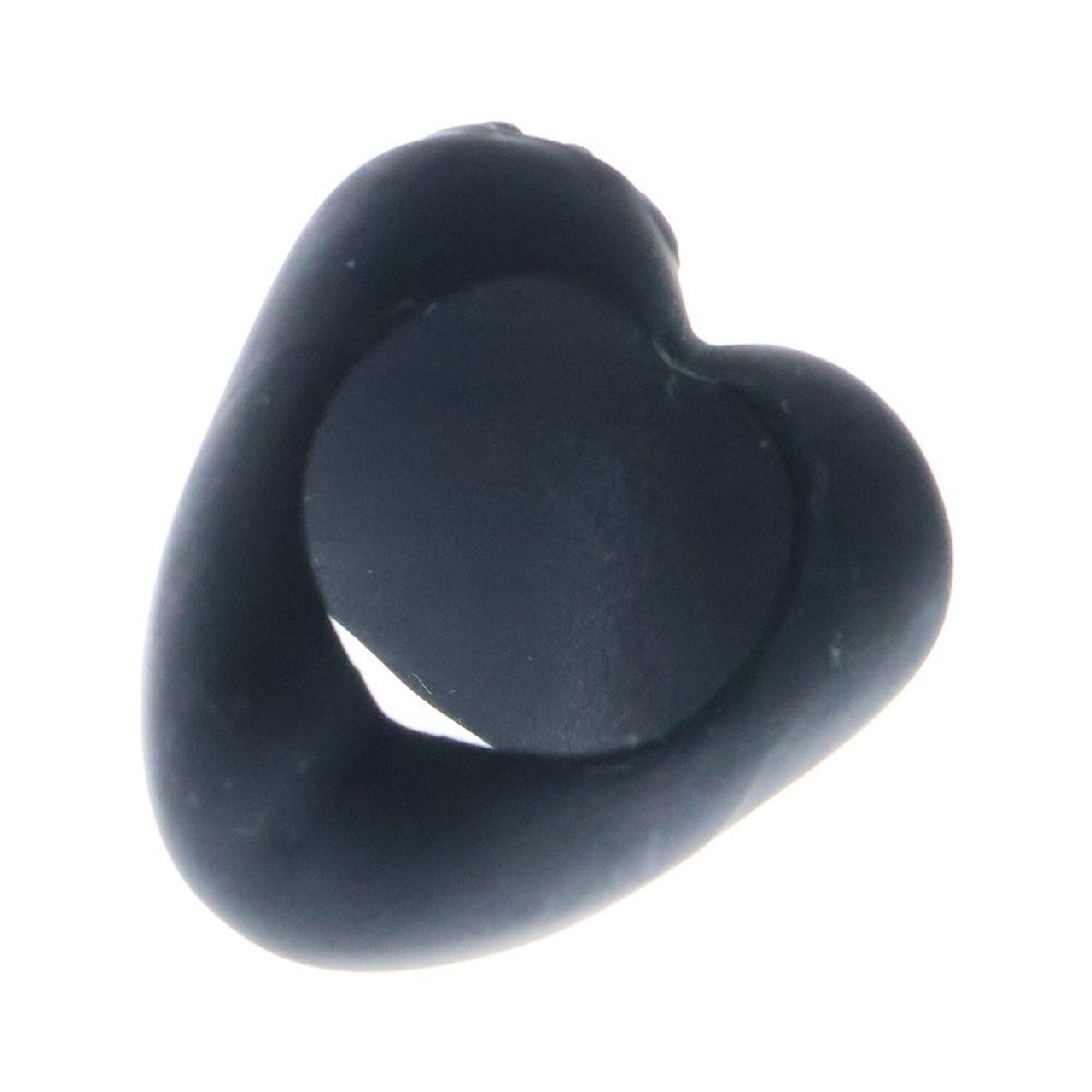 CHROME HEARTS (クロムハーツ) HEART PLSTC RING ハート シリコン 